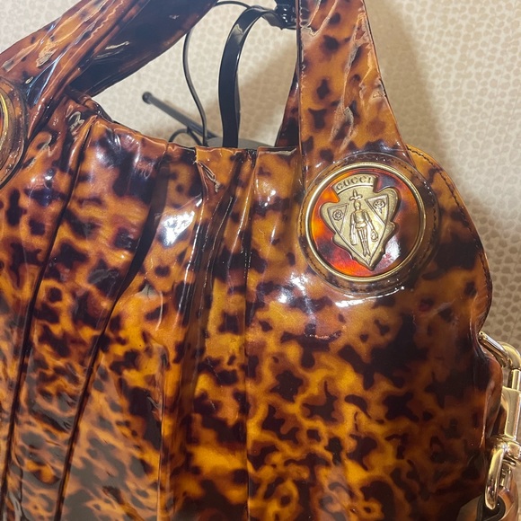 GUCCI Tortoise Hysteria large bag - Picture 1 of 12